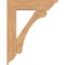 Ekena Millwork Legacy Traditional Smooth Bracket w/ Offset Brace, Western Red Cedar, 7 1/2"W x 30"D x 38"H BKT0806X30X38LEC01SWR - alternate 4